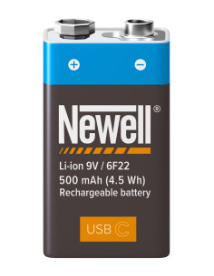 Akumulator Newell 9V USB-C 500 mAh 2
