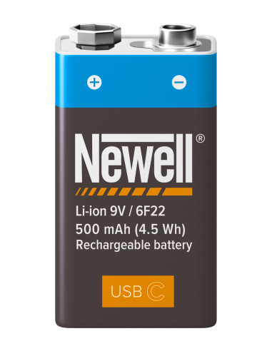 Akumulator Newell 9V USB-C 500 mAh