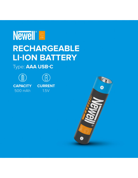 Akumulator Newell AAA USB-C 500 mAh 2 szt. blister