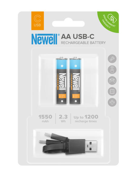 Akumulator Newell AA USB-C 1550 mAh 2 szt. blister