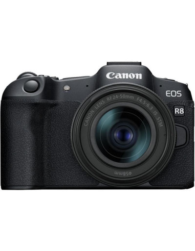 Aparat Canon EOS R8 + RF 24-50 mm f/4.5-6.3 IS STM