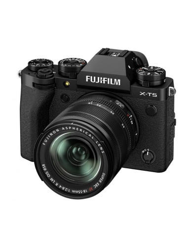 FujiFilm X-T5 + XF 18-55mm F2.8-4 R LM OIS  czarny