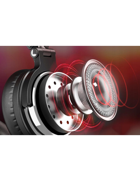 Słuchawki Oneodio Pro10 czerwone