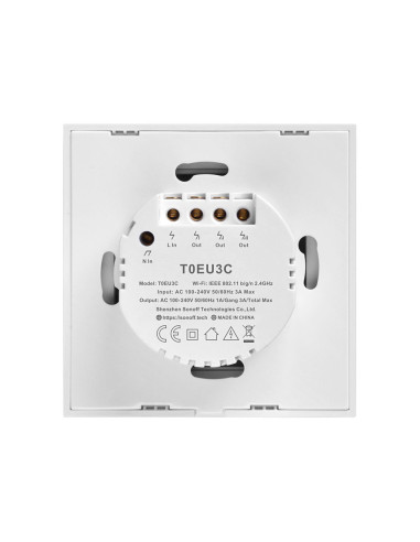 Dotykowy włącznik światła WiFi Sonoff T0 EU TX...