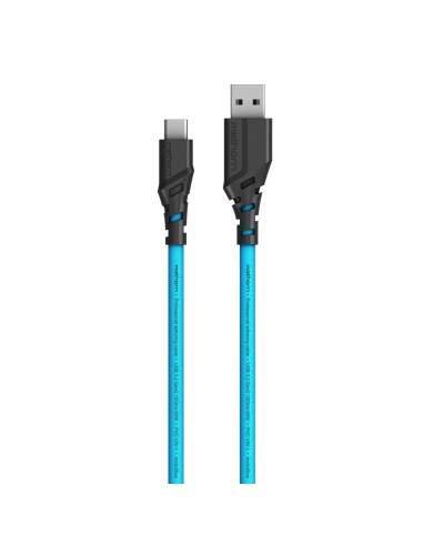 Kabel Mathorn MTC-500 5m 10Gbps 60W USB A-C ArcticBlue