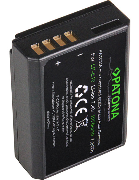 PATONA Premium akumulator Canon LP-E10