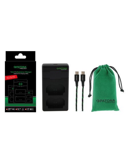 PATONA Twin Performance ładowarka PD Fuji NP-W235 Fujifilm X-T4/X-T5