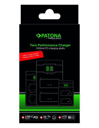 PATONA Twin Performance ładowarka PD Fuji...