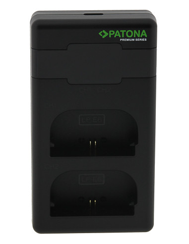 PATONA Twin Performance ładowarka PD do Canon...