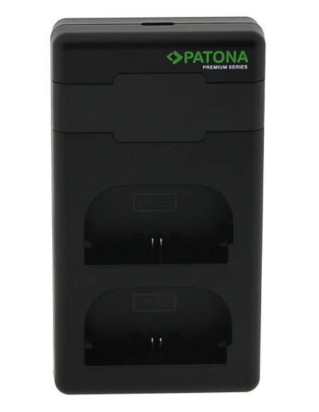 PATONA Twin Performance ładowarka PD do Canon LP-E6