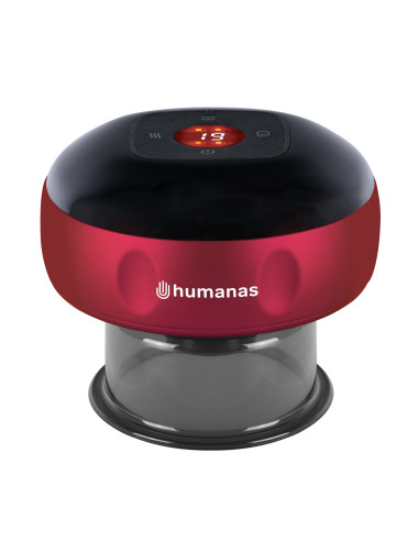 Bańka chińska elektroniczna Humanas BB01 - czerwona
