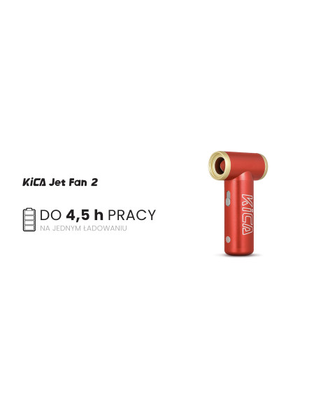 Dmuchawa wielofunkcyjna FeiyuTech KiCA JetFan 2 - czerwona