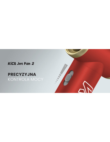 Dmuchawa wielofunkcyjna FeiyuTech KiCA JetFan 2 - czerwona