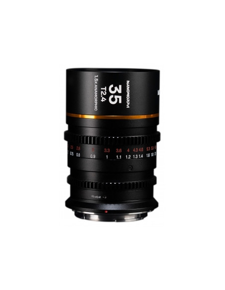 Obiektyw Venus Optics Laowa Nanomorph 35 mm T2,4 1,5X S35 Amber do Sony E