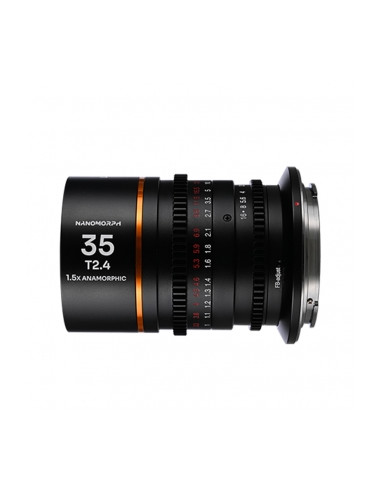 Obiektyw Venus Optics Laowa Nanomorph 35 mm T2,4 1,5X S35 Amber do Sony E