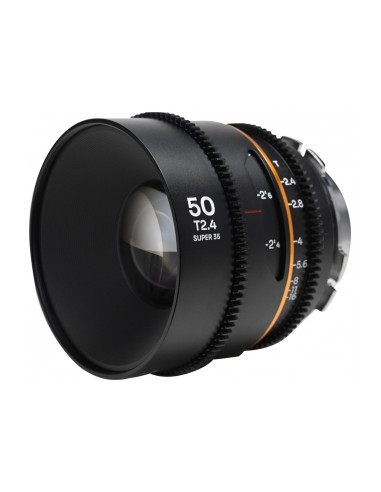 Obiektyw Venus Optics Laowa Nanomorph 50 mm T2,4 1,5X S35 Amber do Arri PL/Canon EF