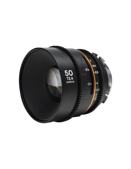 Obiektyw Venus Optics Laowa Nanomorph 50 mm T2,4 1,5X S35 Amber do Arri PL/Canon EF