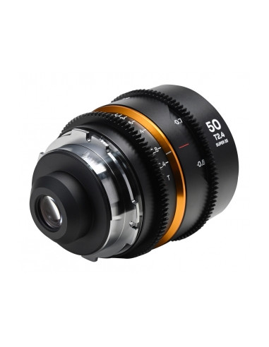 Obiektyw Venus Optics Laowa Nanomorph 50 mm T2,4 1,5X S35 Amber do Arri PL/Canon EF