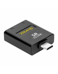 Adapter audio 7Ryms SR TS-USB z USB-C na mini jack 3,5mm...