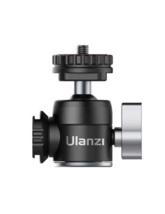 Aluminiowa mini głowica kulowa Ulanzi U60 z gwintem 1/4’'...