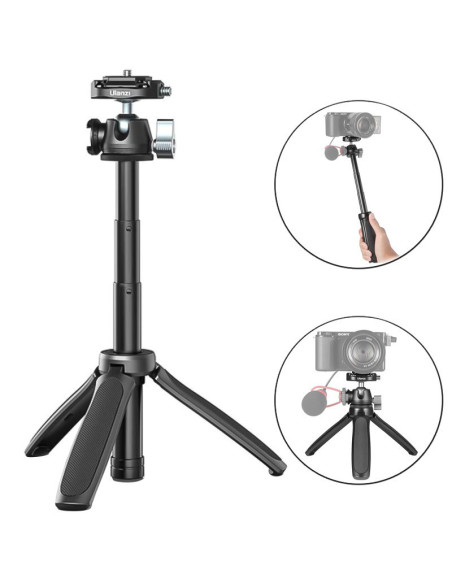 Statyw stołowy Ulanzi MT-46 z wysięgnikiem i głowicą kulową z szybkozłączką Falcam F38