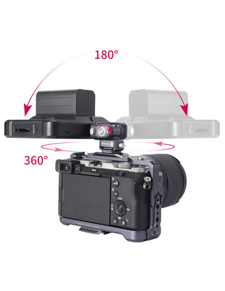 Ulanzi FALCAM F22 Mini głowica 3D F014 z dwiema szybkozłączkami Quick Release