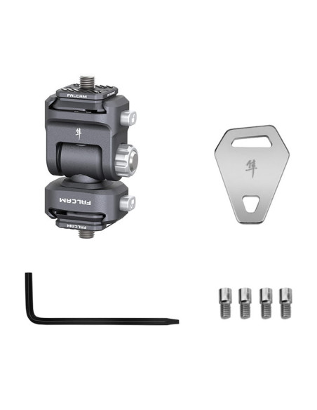 Ulanzi FALCAM F22 Mini głowica 3D F014 z dwiema szybkozłączkami Quick Release