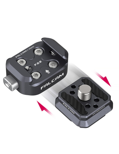 Ulanzi FALCAM F22 Szybkozłączka Quick Release KIT F001&F002 gwint 1/4''