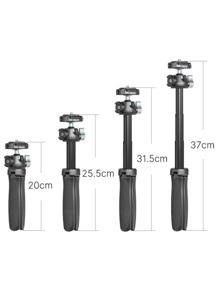 Statyw stołowy Ulanzi MT-46 z wysięgnikiem i głowicą kulową z szybkozłączką Falcam F38