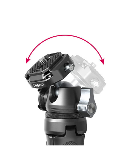 Statyw stołowy Ulanzi MT-46 z wysięgnikiem i głowicą kulową z szybkozłączką Falcam F38