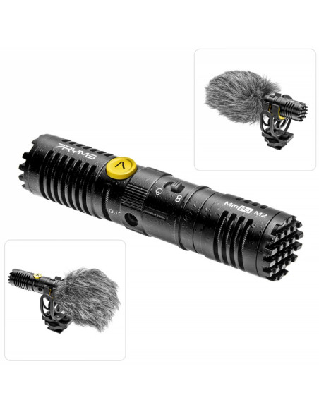 Mikrofon pojemnościowy 7Ryms MinBo M2 [mini jack 3,5mm TRS]