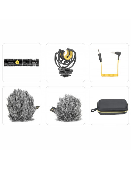 Mikrofon pojemnościowy 7Ryms MinBo M2 [mini jack 3,5mm TRS]