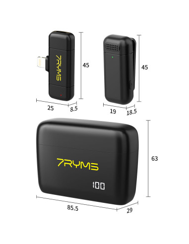 Bezprzewodowy zestaw mikrofonowy 7Ryms Rimo S1...