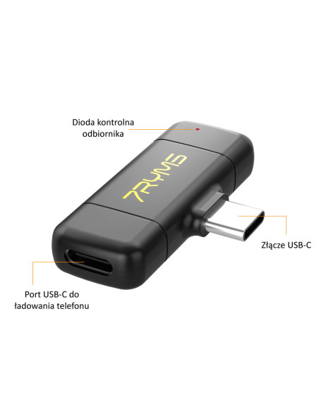 Bezprzewodowy zestaw mikrofonowy 7Ryms Rimo S1 USB-C