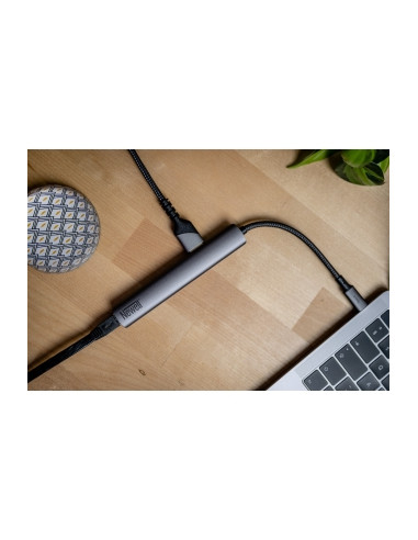 Hub Newell 6 w 1 - grafitowy