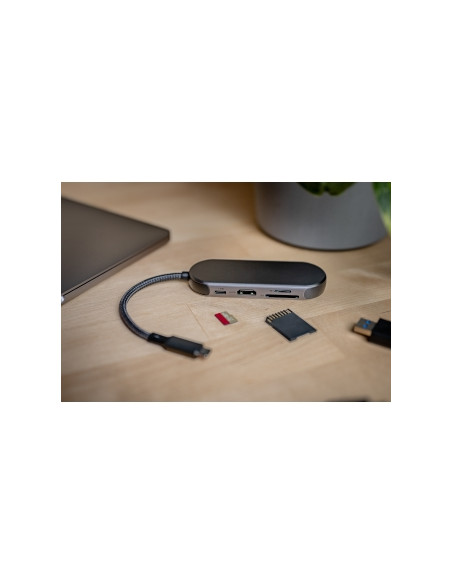 Hub Newell 7 w 1 - grafitowy