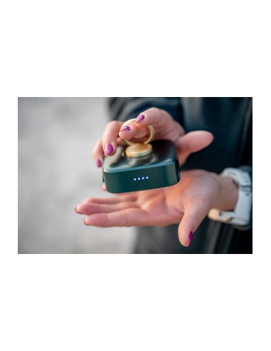 Lampa LED Newell Campina - zielona