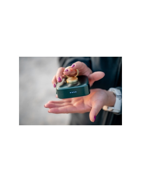 Lampa LED Newell Campina - zielona