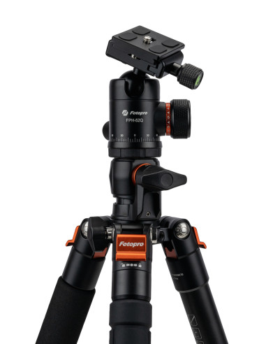 Statyw Fotopro X-go HR Pro z głowicą kulową FPH-52Q - czarny