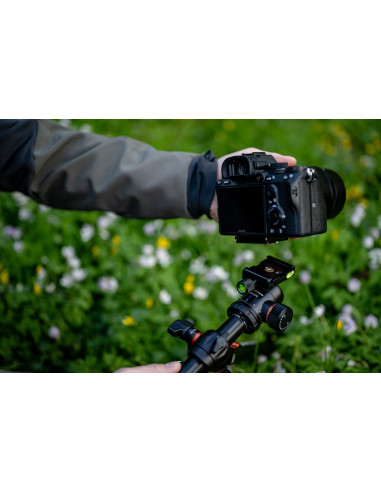 Statyw Fotopro X-go HR Pro z głowicą kulową FPH-52Q - czarny