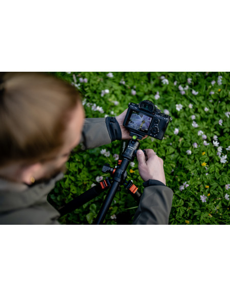 Statyw Fotopro X-go HR Pro z głowicą kulową FPH-52Q - czarny