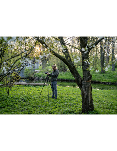 Statyw Fotopro X-go HR Pro z głowicą kulową FPH-52Q - czarny