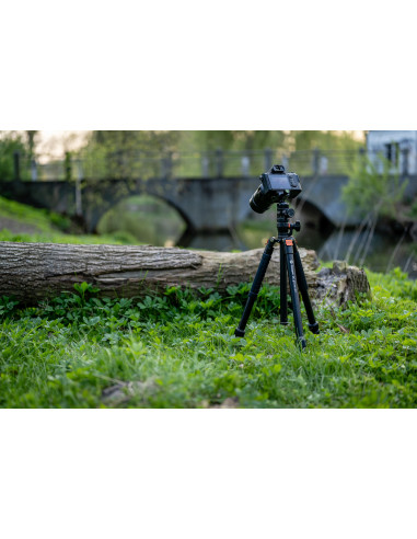 Statyw Fotopro X-go HR Pro z głowicą kulową FPH-52Q - czarny