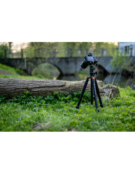 Statyw Fotopro X-go HR Pro z głowicą kulową FPH-52Q - czarny