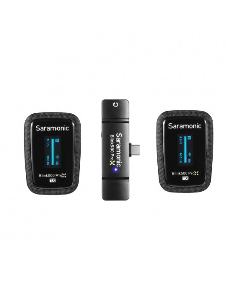 Zestaw do bezprzewodowej transmisji dźwięku Saramonic Blink500 ProX B6 (RXUC + TX + TX)