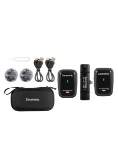 Zestaw do bezprzewodowej transmisji dźwięku Saramonic Blink500 ProX Q4 (RXDi + TX + TX) 2