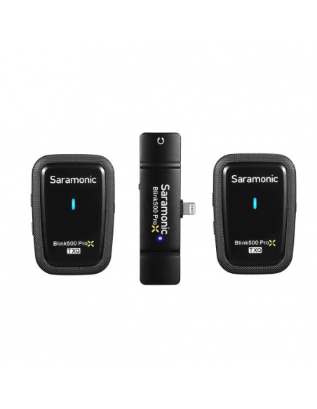 Zestaw do bezprzewodowej transmisji dźwięku Saramonic Blink500 ProX Q4 (RXDi + TX + TX)