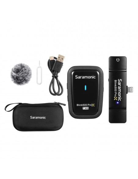 Zestaw do bezprzewodowej transmisji dźwięku Saramonic Blink500 ProX Q3 (RXDi + TX)