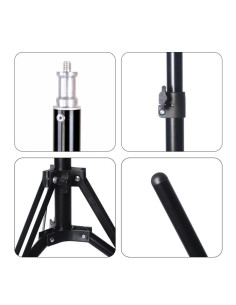 Statyw studyjny oświetleniowy 185cm / głowica 16mm /... 2