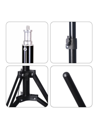 Statyw studyjny oświetleniowy 185cm / głowica...